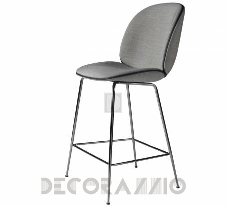 Стул барный Gubi Beetle Counter Chair - BlackChrome_KvadratRemix65