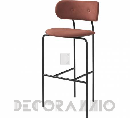 Стул барный Gubi Gubi Chair Collection - Coco_Barchair_Alcantara_407