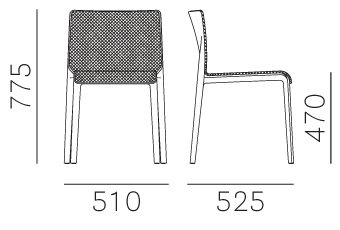 Стул Pedrali Volt - 671_BE