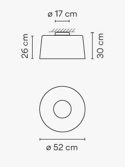 Светильник  потолочный  (Светильник) Vibia Tube - 6110