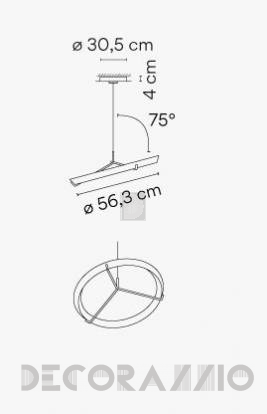 Светильник  потолочный  (Светильник) Vibia Halo - 2350