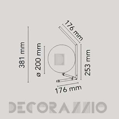 Светильник  настольный (Настольная лампа) Flos IC Lights - F3171059