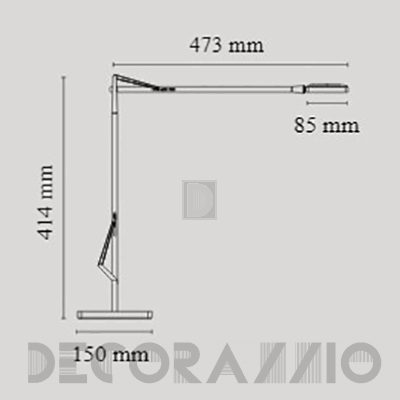 Светильник  настольный (Настольная лампа) Flos Kelvin - F3452030