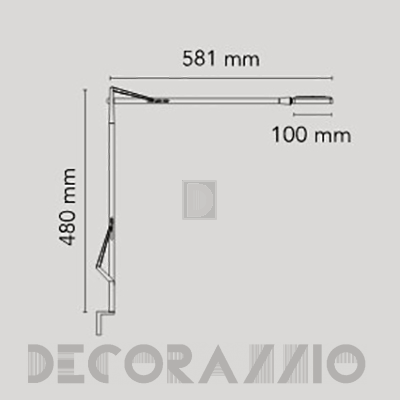 Светильник  настенный настенный (Бра) Flos Kelvin - F3302033