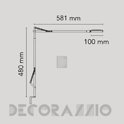 Светильник  настенный настенный (Бра) Flos Kelvin - F3314057