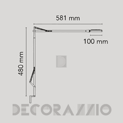 Светильник  настенный настенный (Бра) Flos Kelvin - F3302030