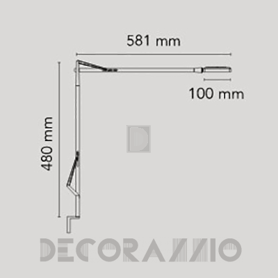 Светильник  настенный настенный (Бра) Flos Kelvin - F3302009