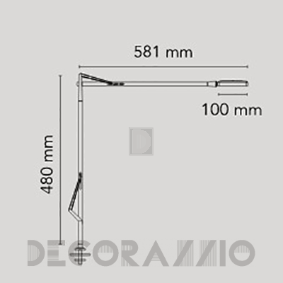 Светильник  настенный настенный (Настольная лампа) Flos Kelvin - F3309033