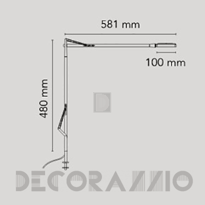 Светильник  настольный  (Настольная лампа) Flos Kelvin - F3308033