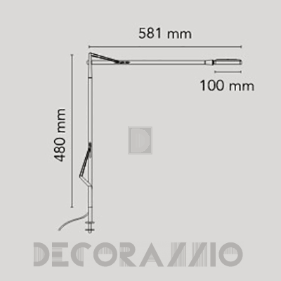 Светильник  настольный  (Настольная лампа) Flos Kelvin - F3308030