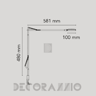 Светильник  настольный  (Настольная лампа) Flos Kelvin - F3301009