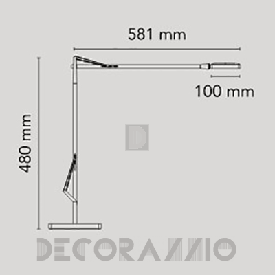 Светильник  настольный  (Настольная лампа) Flos Kelvin - F3311033