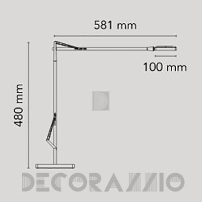 Светильник  настольный  (Настольная лампа) Flos Kelvin - F3311057