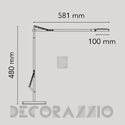 Светильник  настольный  (Настольная лампа) Flos Kelvin - F3311009