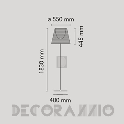Светильник  напольный  (Торшер) Flos KTribe - F6301030