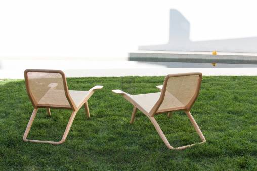 Кресло Branca BARCA - BARCA LOUNGE CHAIR