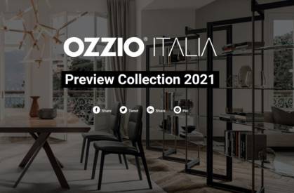 Ozzio Italia – превью коллекций 2021 года