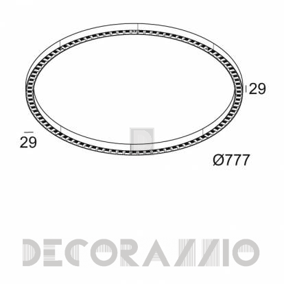 Светильник  потолочный накладной (Светильник потолочный) Delta Light Inform - 26811 9220 B-B