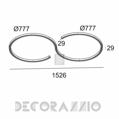 Светильник  потолочный накладной (Светильник потолочный) Delta Light Inform - 26822 9220 B-B