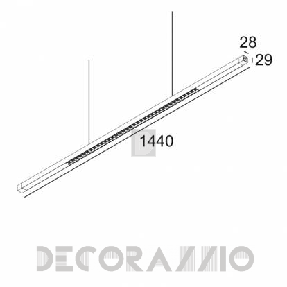 Светильник  потолочный подвесной (Светильник подвесной) Delta Light Inform - 25511 8320 B-B