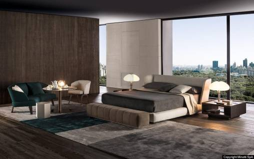 Кровать King size Minotti Reeves - Reeves Bed