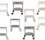 Kartell Gastone Кофейный, журнальный столик - Gastone folding trolley