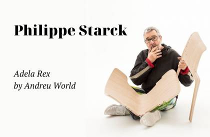 Design Week 2021 - новая коллекция Adela Rex by Andreu World от дизайнера Philippe Starck